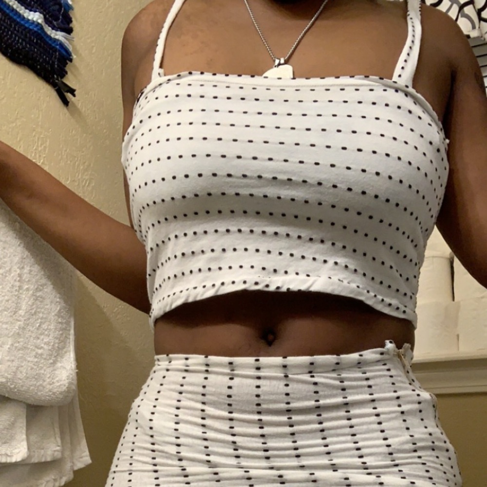 Body con 2 piece skirt set